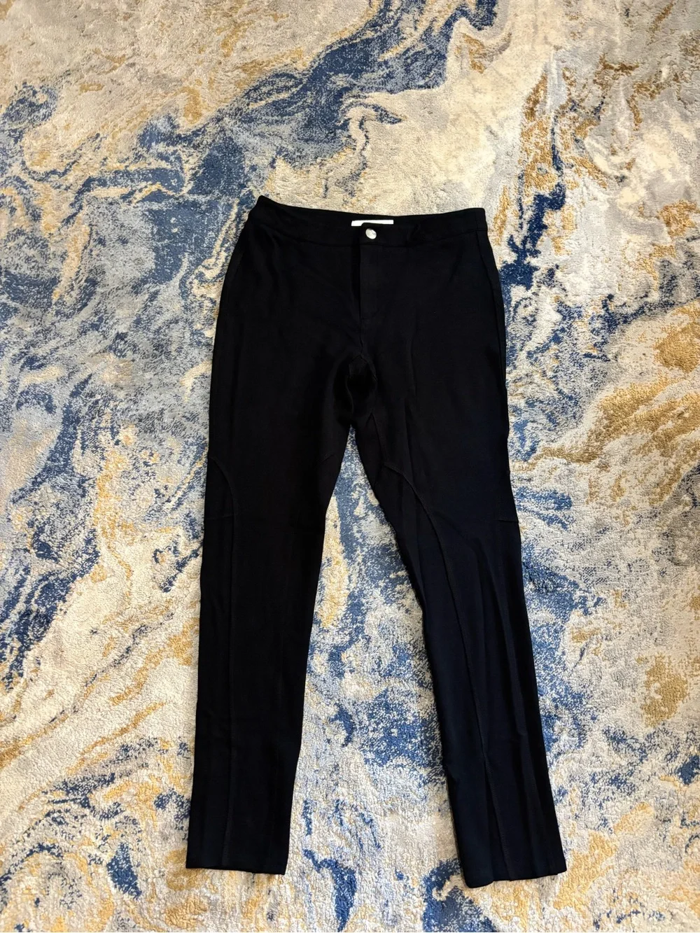 Ellen Tracy Black Stretch Ponte Pants